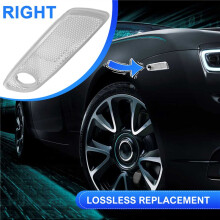 Seitenmarkierungsleuchte Vorne Rechts, Kotflügelleuchtenabdeckung 63147223152 für Rolls Royce RR4 Wraith RR5 Dawn RR6