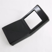 For Veloz 2022-2024 Carbon Fiber Car Rear Air Condition Vent Outlet Cover Trim Interior Accessories