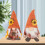 2 Stück Sonnenblumen-Plüschgnome - handgefertigt aus Polyester 7