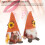 2 Stück Sonnenblumen-Plüschgnome - handgefertigt aus Polyester 10