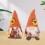 2 Stück Sonnenblumen-Plüschgnome - handgefertigt aus Polyester 3
