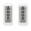 433MHZ Wireless RF Remote Control White 4-Button Remote Control EV1527 Learning Code Wireless Remote Control 1