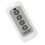 433MHZ Wireless RF Remote Control White 4-Button Remote Control EV1527 Learning Code Wireless Remote Control 5