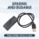 Cabo USB 3.0 para  Cabo Adaptador  III para Usb 3.0 Suporte para Disco Rígido Externo HDD SSD de 3,5 2,5 Polegadas Até 6 Gbps 6