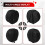 Compact Snare Drum Bag Backpack Case with Shoulder Strap Outside Pockets Musical Instrument Accessory Black 40x18cm 7