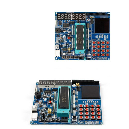 51 Single Chip Microcomputer Development Board 51 Development Board Learning Board STC89C52 Suite Minimum System 1