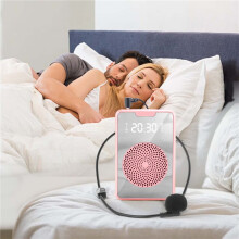 Portable Voice Amplifier for Teachers with Microphone Headset,Rechargeable Speaker for Training,Tour Guide,Classroom