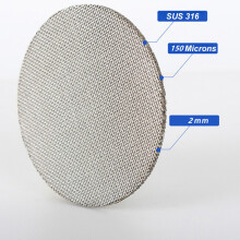 51Mm Contact Shower Screen Filter Mesh Do Ekspresu Do Kawy Expresso Portafilter Powszechnie Stosowana Grubość 2Mm