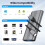 20GB Tool-Free Solid-State USB3.2 Hard Disk Box Dual-Protocol NVME/NGFF Mobile Hard Disk Box Type-C 4