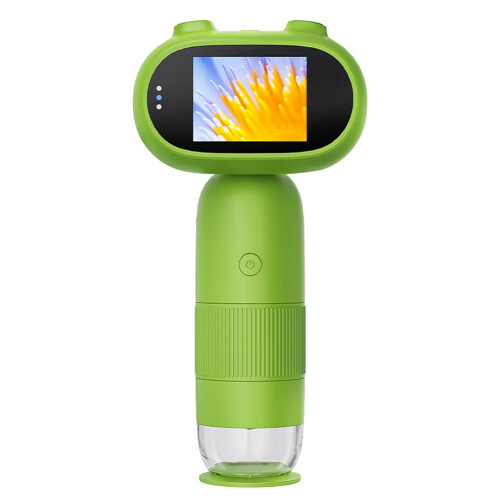 Digital Microscope Handheld Microscope with 2inch IPS Screen 1000X Portable Pocket Microscope for Kids Adults PC View 2