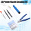 3D Printer Nozzle Cleaning Kit with Pliers, Cleaning Brush, and Deburring Tools for Efficient Unclogging and Maintenance 4