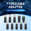 Câble D'Alimentation USB Vers  Câble de Charge Universel USB Vers Prise CC Cordon D'Alimentation avec 10 Adaptateurs de Connecteurs Interchangeables 5