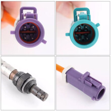 Oxygen Sensor for Fiesta 1.6L 2011-2019 2Pcs Upstream Downstream 4Wires Front Rear Lambda 234-4493 234-4555