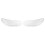 Pair(Left+Right)for  2008-2014 Car Headlight Lens Cover Replacement Transparent Lampshade Glass Shell 1