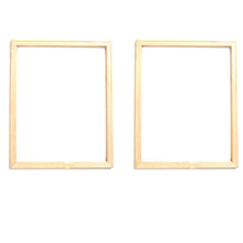 2X 40X 50 Cm Holz Rahmen DIY Bilder Rahmen Kunst Geeignet für Wohnen Kultur Malerei Digital Diamant Zeichnung GemäLde