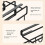 Kitchen Non-Punch Storage Rack Multi-Function Cutting Board Storage Rack Cabinet Hanging Under-Cabinet Rack B 4