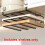 Kitchen Non-Punch Storage Rack Multi-Function Cutting Board Storage Rack Cabinet Hanging Under-Cabinet Rack B 5