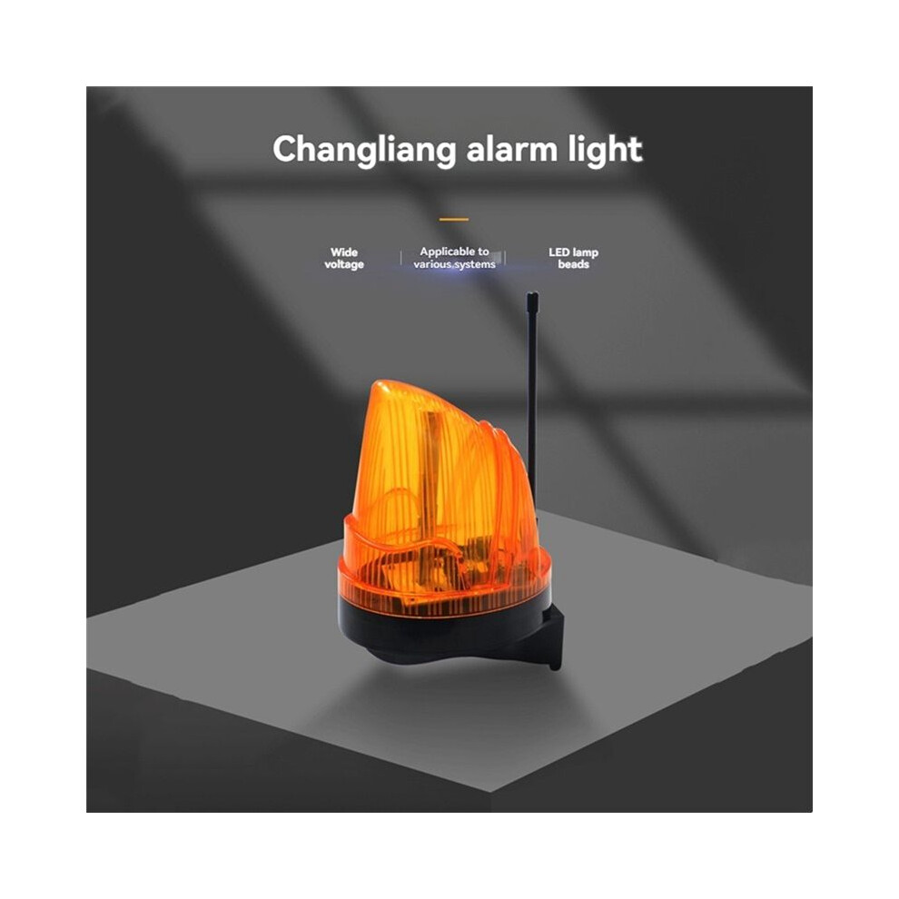 12V-220V Led Alarm Strobe Flashing Emergency Warning Lamp Wall Mount For Automatic Gate Opener Light 4713329738436