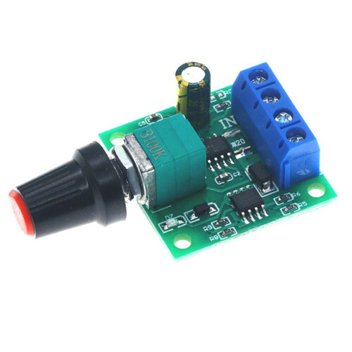 1.8V 3V 5V 6V 12V 2A PWM Motor Speed Controller Low Voltage Motor Speed Controller PWM 0- Adjustable Drive Module 2