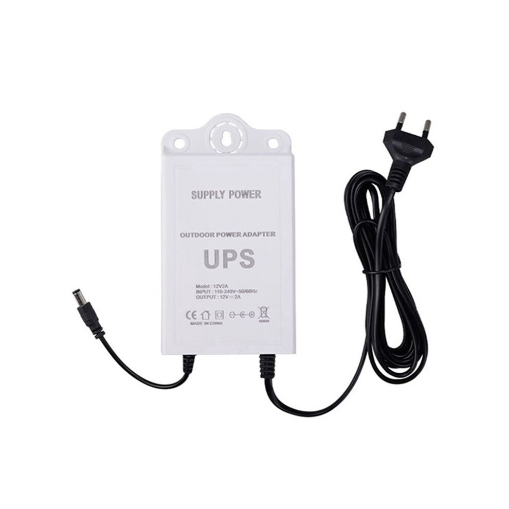 12V-2A Uninterruptible Power Supply For Wifi, Modem, Router, Security Camera Ups Battery Backup Protector Eu Plug 6031075705822