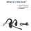 Headset with Microphone,Open Ear Headphones Wireless Noise Cancelling Headset for Office Driving Work Home 2