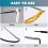 10PCS Drawstring Threaders Spring Drawstring Needle Threader, DIY Rope Threader Clip, Drawstring Threader Tool 4