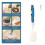 Use Multi-Function Cup Brush Five-In-One Sponge Cup Brush Cleaning Brush Insulation Cup Bottle Water Cup Brush 2