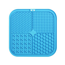 Lick Mat for Dogs, Food-Grade Silicone Dog Lick Mat As Dog & Cat Slow Feeder, Dog Licking Mat with Suction Cups