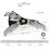 Adjustable Universal Fuel Pump Removal Tool Size Adjustable Lock Ring Spanner 3
