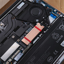M.2 NVMe SSD Heat Sink 0.8mm for M2 2280 Solid State Hard Disk Copper Heatsink with Thermal Pad Laptop SSD Radiator