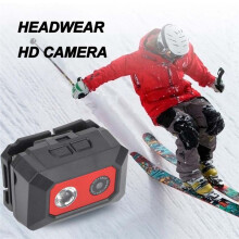 HD 1080P Outdoor-Sportkamera F18 Nachtsicht-Camcorder SOS-Kopfmontage-Actionkameras Helm-Videoaufnahme-DVR-Kamera