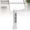 Ventilatore a torre senza pale 3 x AA USB - Compatto bianco 8