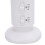 Ventilatore a torre senza pale 3 x AA USB - Compatto bianco 12