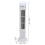 Ventilatore a torre senza pale 3 x AA USB - Compatto bianco 2
