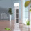 Ventilatore a torre senza pale 3 x AA USB - Compatto bianco 11