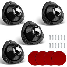 Furniture Small Rubber Feet-Swivel Casters for Electrical Appliances Mop Buckets Table Legs Flower Pots 4PCS
