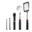 Telescoping Magnetic Pickup Tool Set-Extendable Magnet Flashlight with Inspection Mirror 6