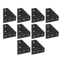 10Pcs 2020 L Shape Joint Plates Corner Bracket for Aluminum Extrusion Profile Enhanced Stability & Support