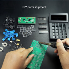 LCD1062 Calculator Electronic Production DIY Kit for College High School STEM Learn Soldering Assembly Practice