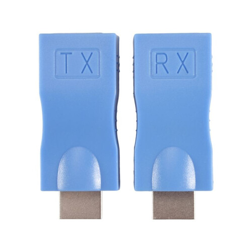 para Rede RJ45 Repetidor  2 Pces Extensor  Transmissor e Receptor de Rede