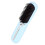 Peigne lisseur 1500mAh bleu ABS à double utilisation 10