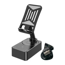 3 In1 Mobile Phone Holder Portable Foldable Mobile Phone Holder with Speaker Mobile Phone Charging