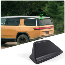 Car Fin Antenna Cover Trim for R1T R1S 2022 2023 Exterior Accessories ,Matte Black