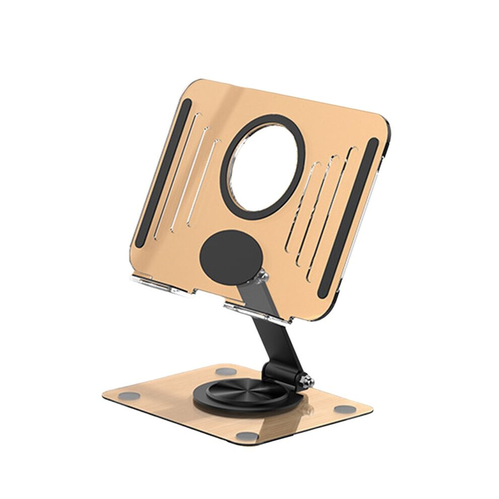 Tablet Stand Folding Adjustable Desk Holder Transparent Acrylic Tablet Bracket Black 4713816368535