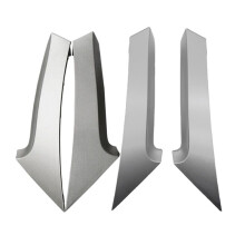 4Pcs/Set Inner Door Handle Pull Chrome Trim Cover for Camry 06-11 74611-06100 74612-06090 74645-06080 74646-06080