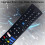 RC1822 Replace Remote Control for Medion Bush TV Remote Control 2