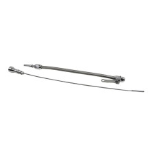 Car Flexible Braided Oil Dipstick for LS LS1 LS2 LS6 5.7 6.0 Engines Stainless Steel Oil Straw