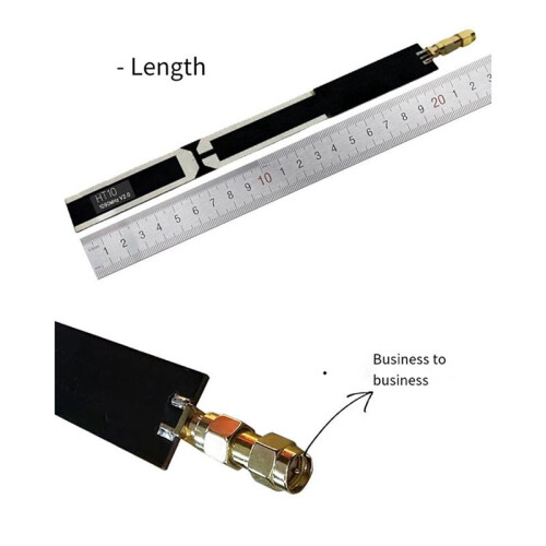 Antenne Active HT10 1090 MHz ADS-B Gain 2,0 DBi pour la Diffusion de Communications  par Satellite 1