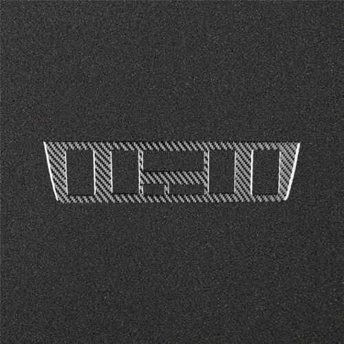 Carbon Fiber for  X5 E53 2000-2006 Central Control Air Conditioner Adjustment Button Trim Interior Accessories 2