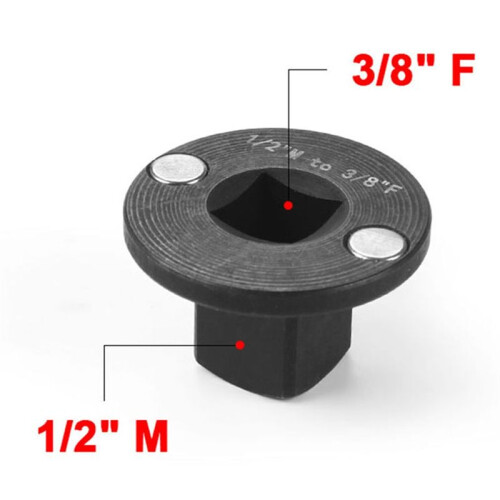 1/2inch to 3/8inch Low Profile Impact Socket Adapter Drive Reducing 2
